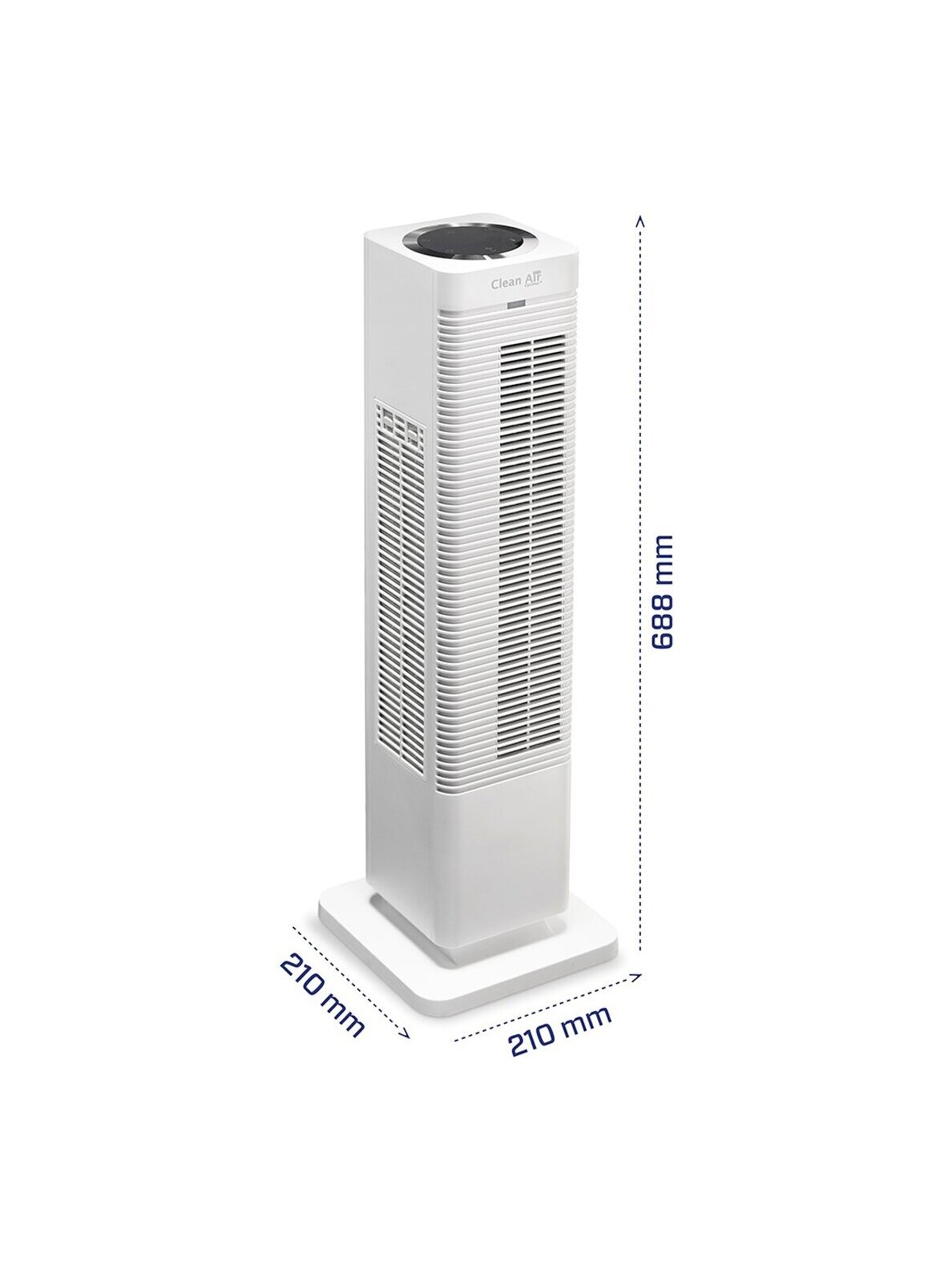 Bokštinis ventiliatorius - šildytuvas Clean Air CA-904W 5