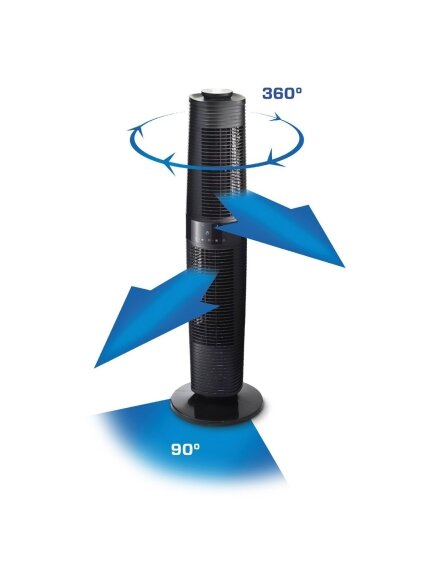 Bokštinis ventiliatorius Clean Air CA-406B 3