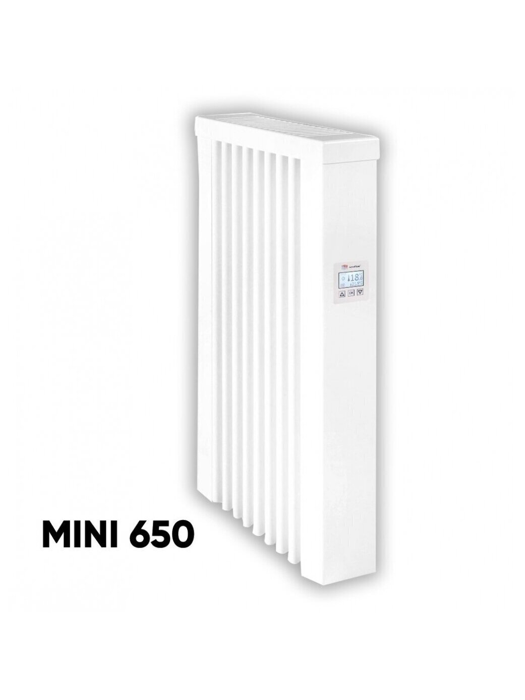 Elektriniai radiatoriai AeroFlow su FlexiSmart Pro valdymu 4