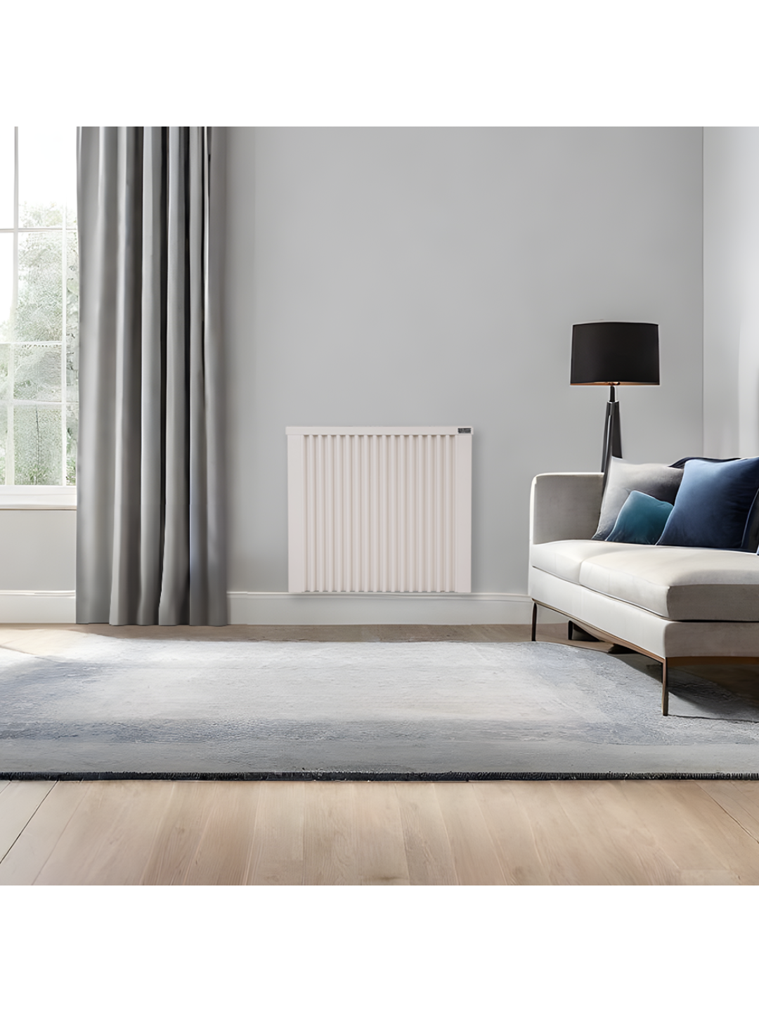 Elektriniai radiatoriai AeroFlow su FlexiSmart Pro valdymu 2