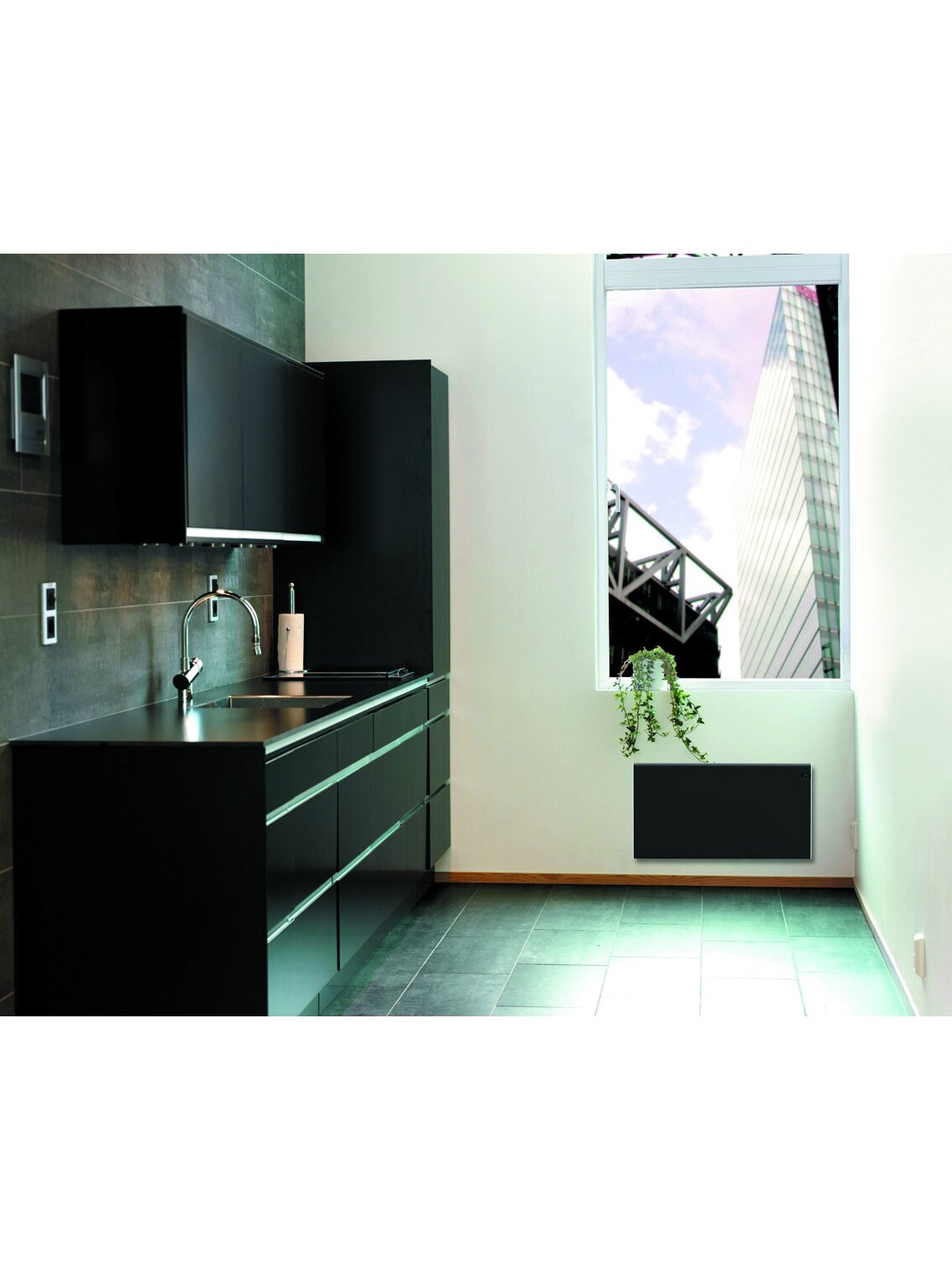 Elektrinis radiatorius ADAX NEO NP08 KDT Black 4