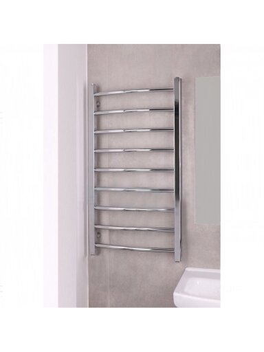 Elektrinis rankšluosčių džiovintuvas WOBBEE BRYMBO Chrome 50x90 cm, dešininis, paslėptas montavimas
