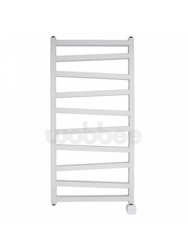 Elektrinis rankšluosčių džiovintuvas WOBBEE PENTRE WHITE 50x100 cm, dešininis, paslėptas montavimas Elektrinis rankšluosčių džiovintuvas WOBBEE PENTRE WHITE 50x100 cm, dešininis, paslėptas montavimas