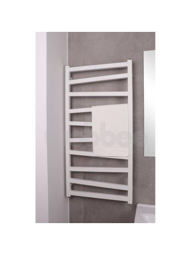 Elektrinis rankšluosčių džiovintuvas WOBBEE PENTRE WHITE 50x100 cm, dešininis, su laidu ir kištuku Elektrinis rankšluosčių džiovintuvas WOBBEE PENTRE WHITE 50x100 cm, dešininis, su laidu ir kištuku