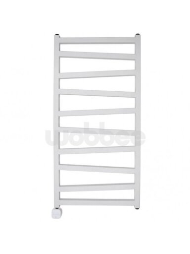 Elektrinis rankšluosčių džiovintuvas WOBBEE PENTRE WHITE 50x100 cm, kairinis, paslėptas montavimas Elektrinis rankšluosčių džiovintuvas WOBBEE PENTRE WHITE 50x100 cm, kairinis, paslėptas montavimas