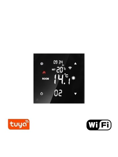 Elektroninis programuojamas termostatas be rėmelio Feelspot FSSWT16, Tuya