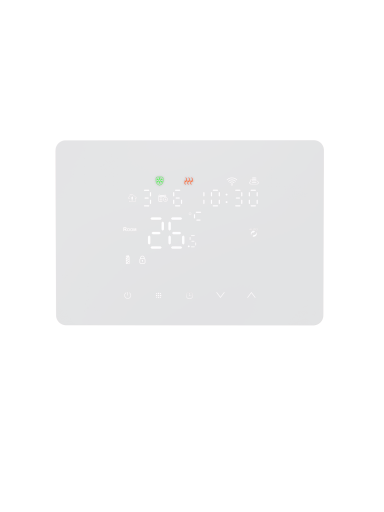 Elektroninis programuojamas termostatas Feelspot WTH25.05RF Wi-Fi, baltas