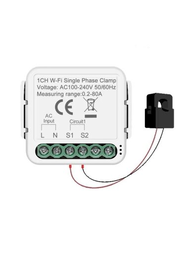 Energijos matavimo modulis Feelspot FS-PMM01W WiFi, Tuya