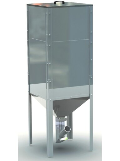 Granulių konteineris, 450 l