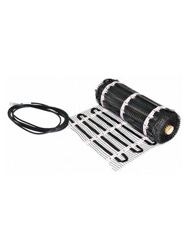 Grindinio šildymo tinklelis Warmset BLACK, 85W + program. termostatas Feelspot WTH22.16 NEW, WiFi