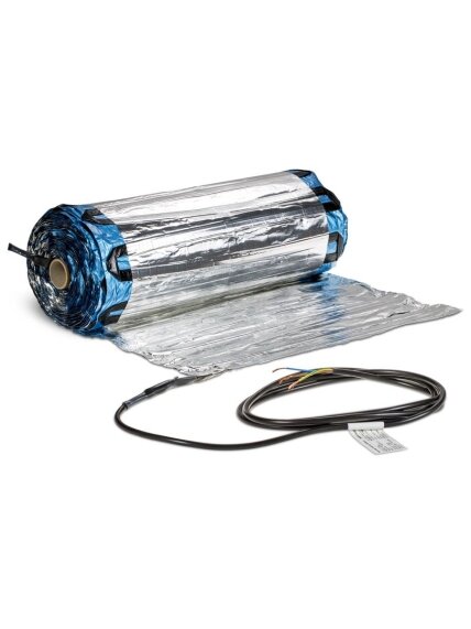 Grindinio šildymo kilimėlis Warmset ALUMINUM BLACK