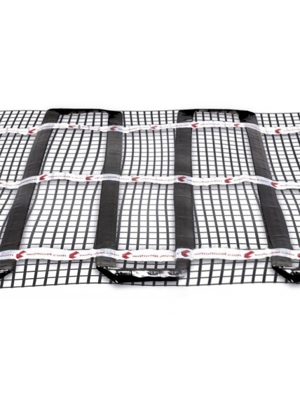 Grindinio šildymo tinklelis Warmset BLACK, 150W 1