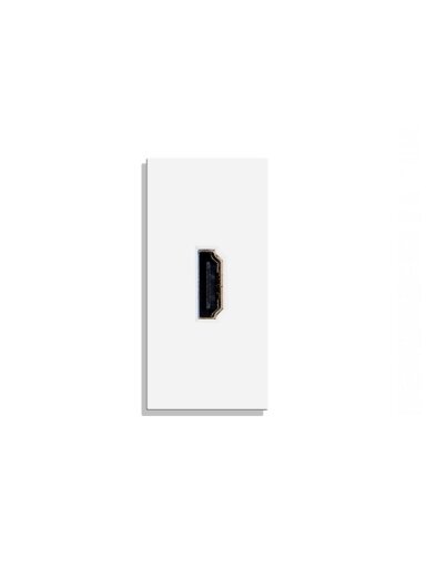HDMI lizdas Feelspot, baltas