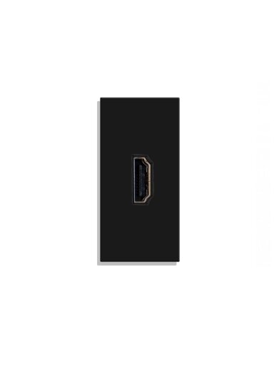 HDMI lizdas Feelspot, juodas