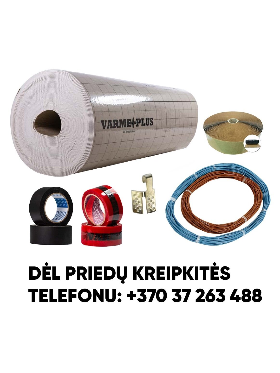 Infraraudonųjų spindulių šildymo plėvelė Dimat 4