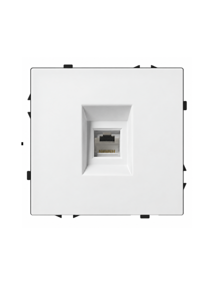 Interneto lizdas CAT 6 Feelspot FSINCAT6W, baltas Interneto lizdas CAT 6 Feelspot FSINCAT6W, baltas