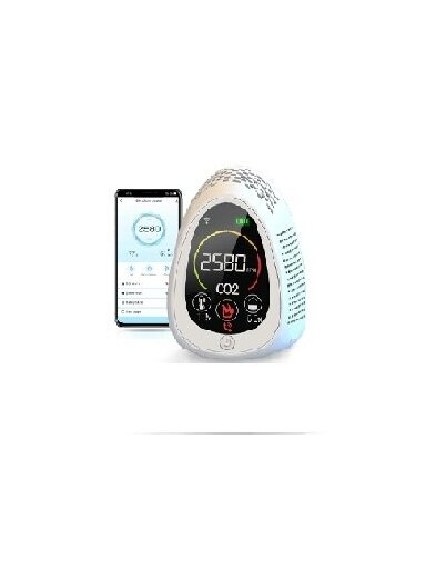 Išmanioji oro kokybės stotelė Feelspot WS2023 NDIR, WIFI, Tuya (matuoja CO2)