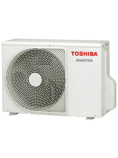 Išorinė inverter split tipo dalis Toshiba Haori  Nordic / Polar+ Black_White (R32 freonas) 3,5 /4,2 kW
