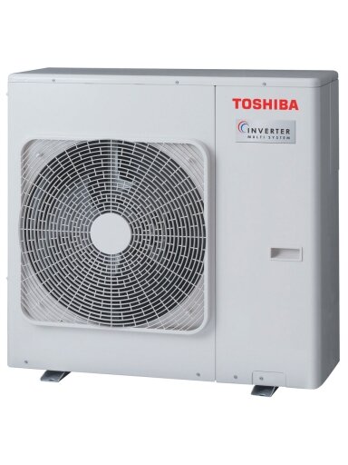 Išorinė multisplit dalis Toshiba (R32 freonas) 7,5 (4,1~9,0) / 9,0 (2,0~11,2) kW (maks. 3 vidinės dalys)