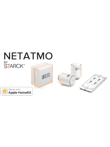 Išmanusis radiatorių valdiklis Netatmo Starter pack valves
