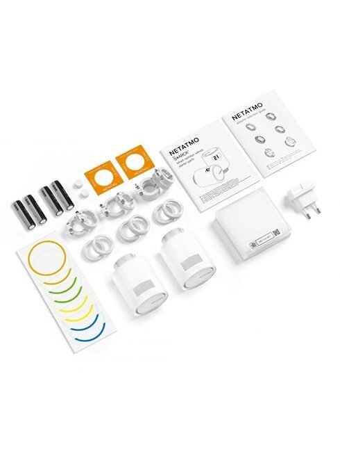Išmanusis radiatorių valdiklis Netatmo Starter pack valves 3 Išmanusis radiatorių valdiklis Netatmo Starter pack valves 3