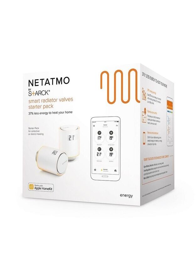 Išmanusis radiatorių valdiklis Netatmo Starter pack valves 2