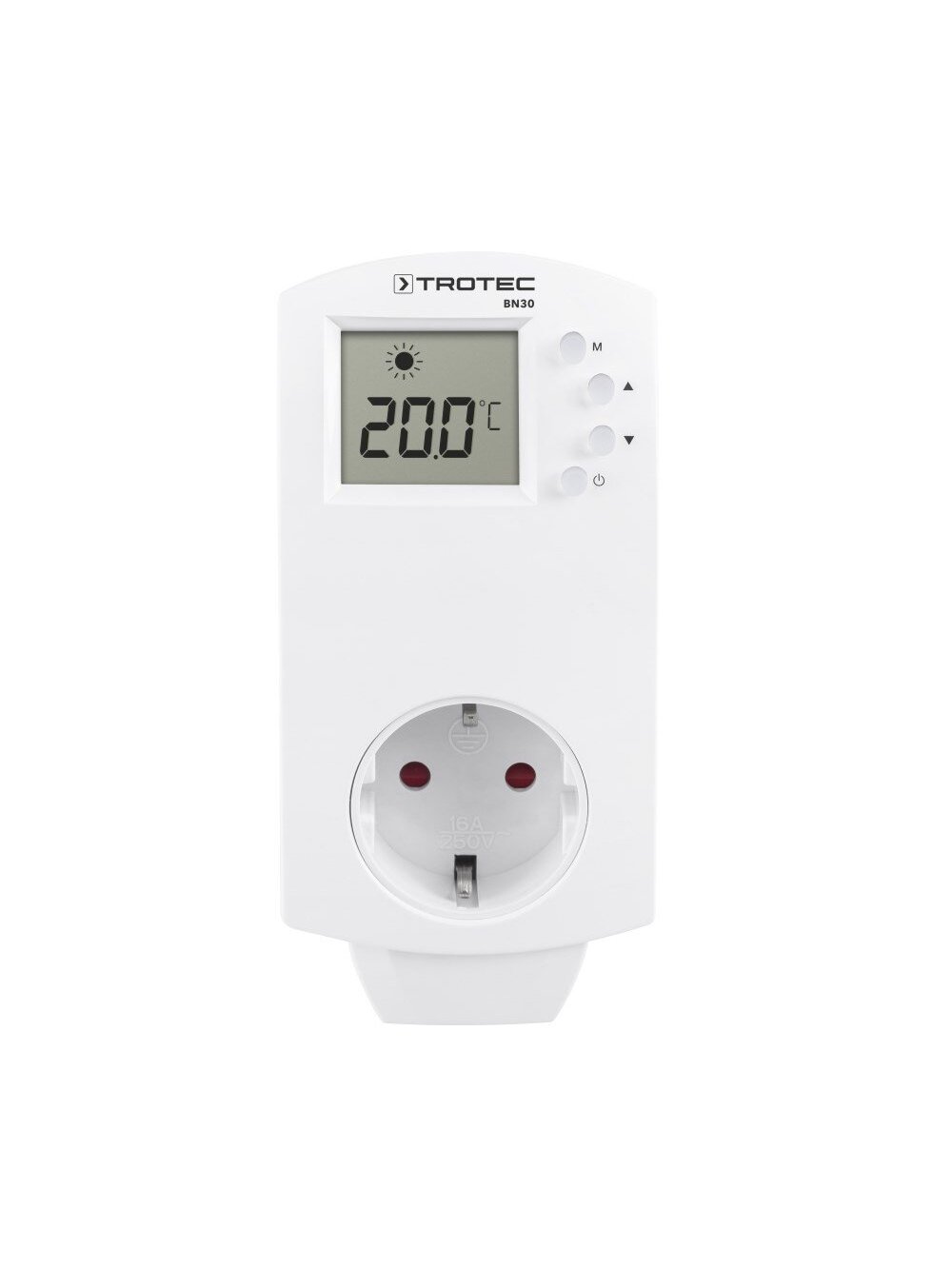 Kištukinis neprogramuojamas termostatas (termoreguliatorius) Trotec BN30 2