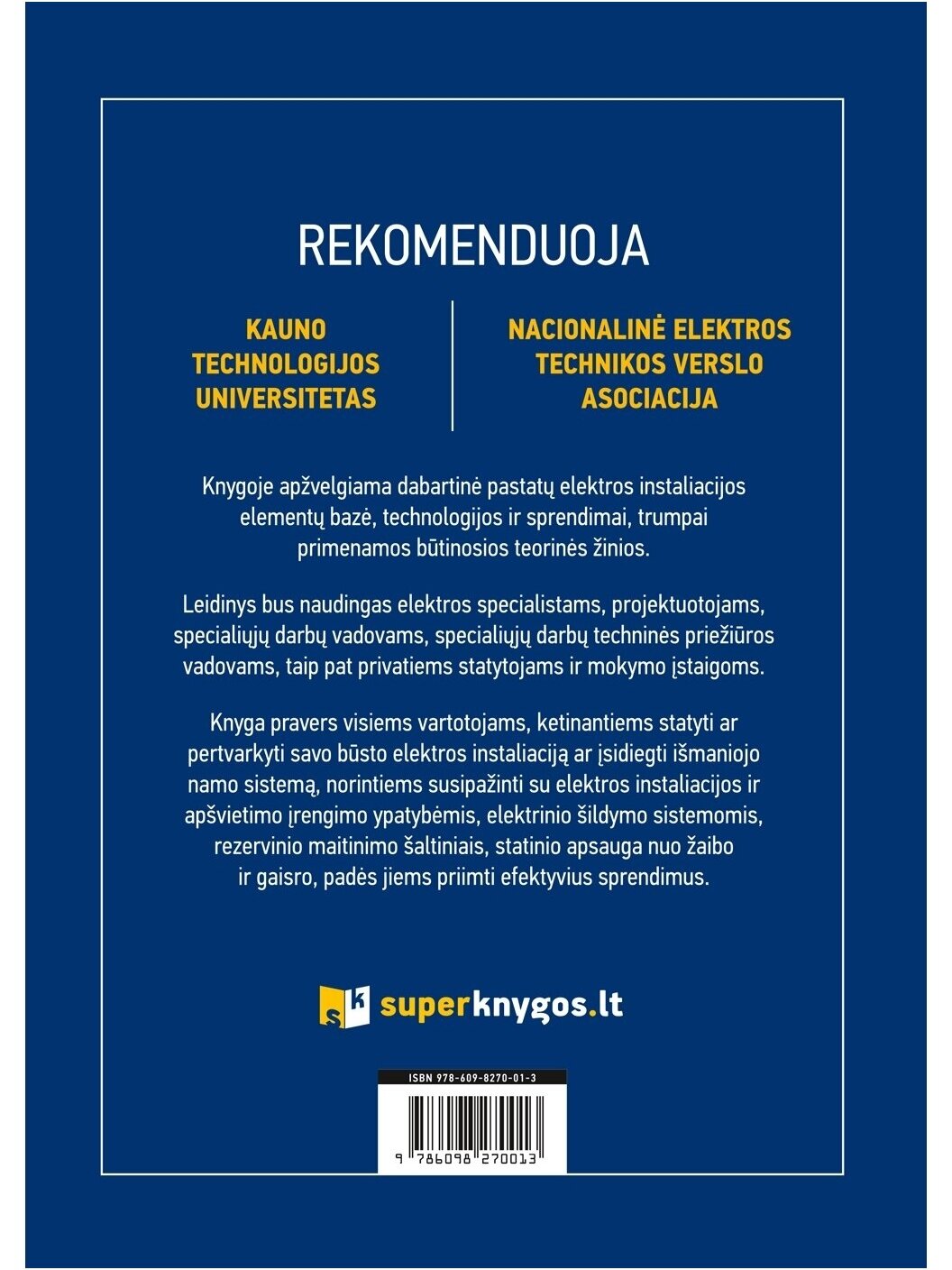 Knyga "ELEKTRIKO VADOVAS. II papildytas leidimas" 2