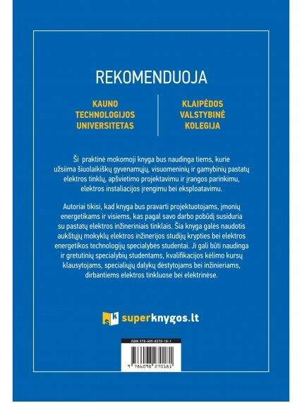 Knyga „PASTATŲ ELEKTROS SISTEMOS. Teorija ir praktika” 2 Knyga „PASTATŲ ELEKTROS SISTEMOS. Teorija ir praktika” 2