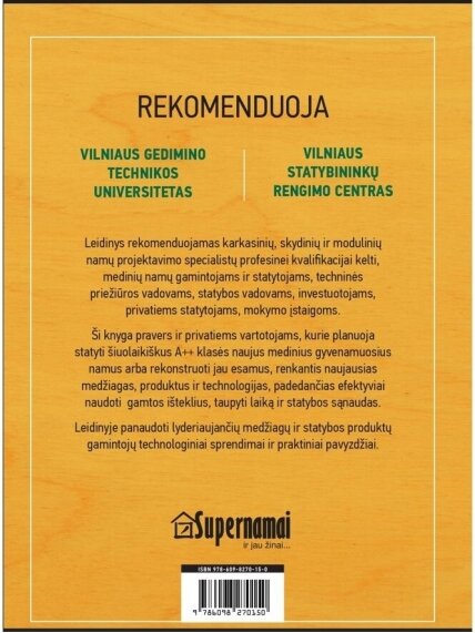 Knyga „Statybų vadovas. MEDINIAI NAMAI” 2