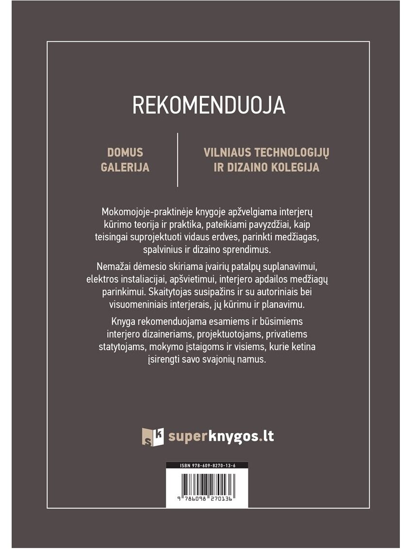 Knyga „Interjeras. Teorija ir praktika” 2 Knyga „Interjeras. Teorija ir praktika” 2