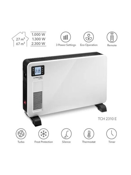 Konvekcinis šildytuvas Trotec TCH 2310 E 2