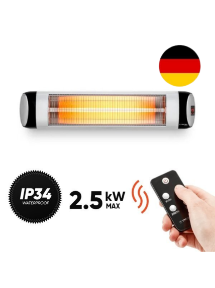 Kvarcinis infraraudonųjų spindulių šildytuvas Trotec IR 2570 S