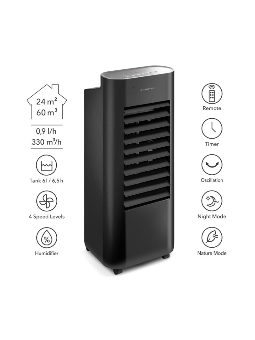 Mobilus oro vėsintuvas Trotec PAE 22 3