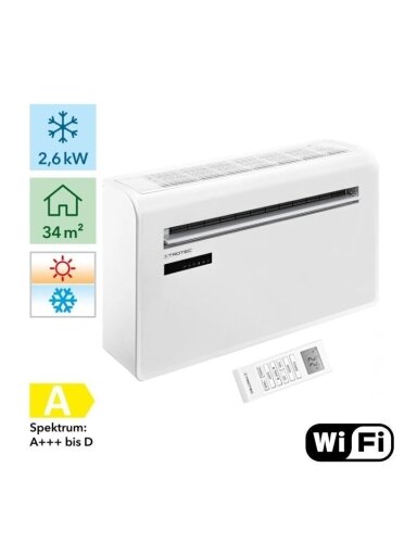 Oro kondicionierius monoblokas (be išorinio bloko) su Wi-Fi Trotec PAC-W 2650 SH