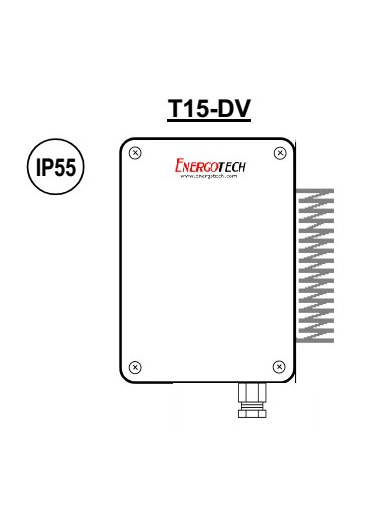 Pramoninis neprogramuojamas termostatas (termoreguliatorius) T15-DV, IP55 klasė