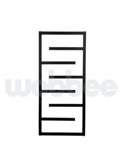 Rankšluosčių džiovintuvas WOBBEE WELLY BLACK 50x110 cm Rankšluosčių džiovintuvas WOBBEE WELLY BLACK 50x110 cm