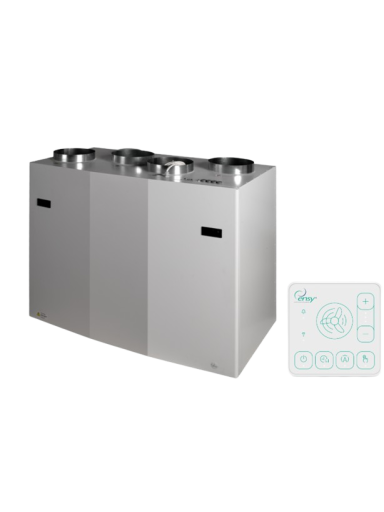 Rekuperatorius ENSY WAVE 700BV/1 vert. kair. p. 840 m³/h su Wi-Fi ir Bluetooth valdikliu