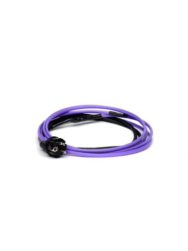 Savireguliuojantis šildymo kabelis PipeHeat-10 (su kištuku), 5 m, 50 W