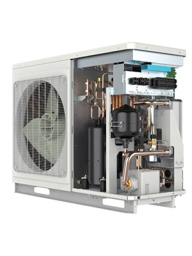 Šilumos siurblys oras/vanduo Gree Versati IV monoblokas 15.70/13.80 kW R32 trifazis