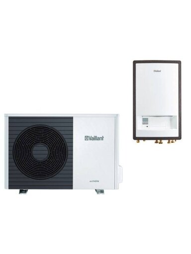 Šilumos siurblys oras/vanduo Vaillant aroTHERM VWL 125/5 AS + VWL 127/5 IS MB3, R410A, 230V