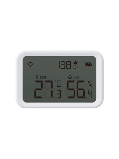 Temperatūros, drėgmės ir šviesos jutiklis Feelspot TDSJ02W WiFi