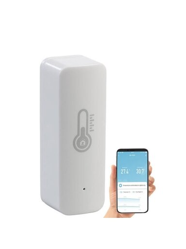 Temperatūros ir drėgmės jutiklis Feelspot FS-TH03W WiFi, Tuya