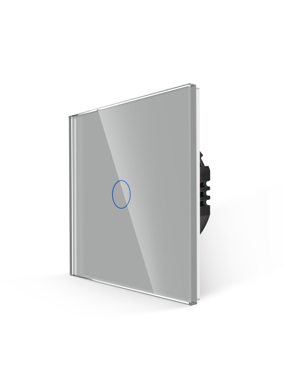WiFi vienpolis sensorinis jungiklis Feelspot, pilkas 600W 1