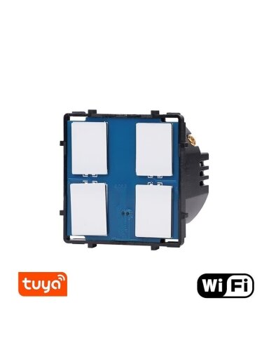 WiFi keturpolis sensorinis jungiklis Feelspot, 1000W