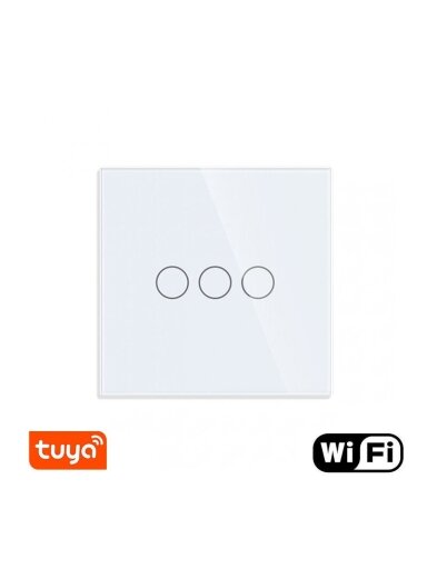 WiFi tripolis sensorinis jungiklis Feelspot, baltas 600W