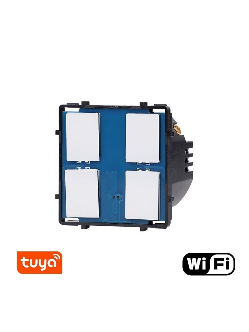 WiFi keturpolis sensorinis jungiklis Feelspot, 600W WiFi keturpolis sensorinis jungiklis Feelspot, 600W